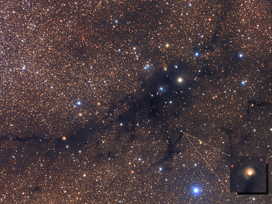 ldn988:天鹅座的暗星云