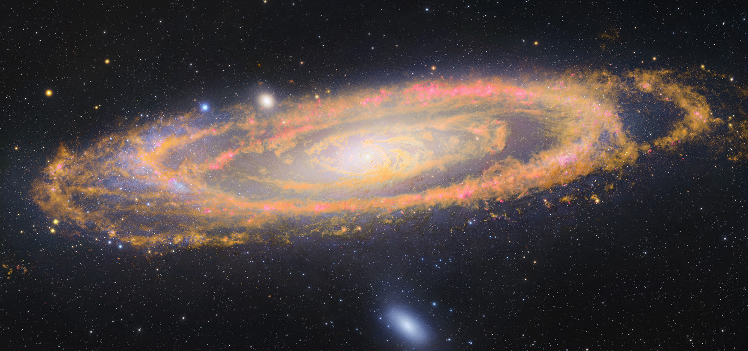  The Infrared Visible Andromeda 