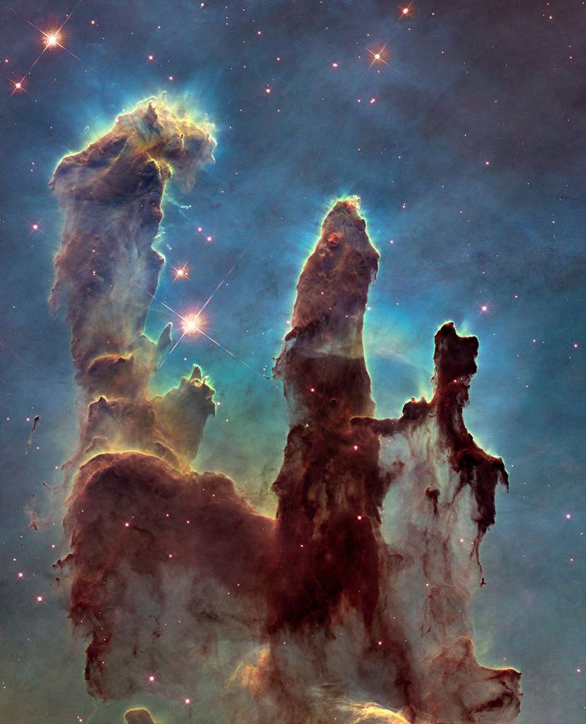 25 aniversario del Hubble: los Pilares de la Creación