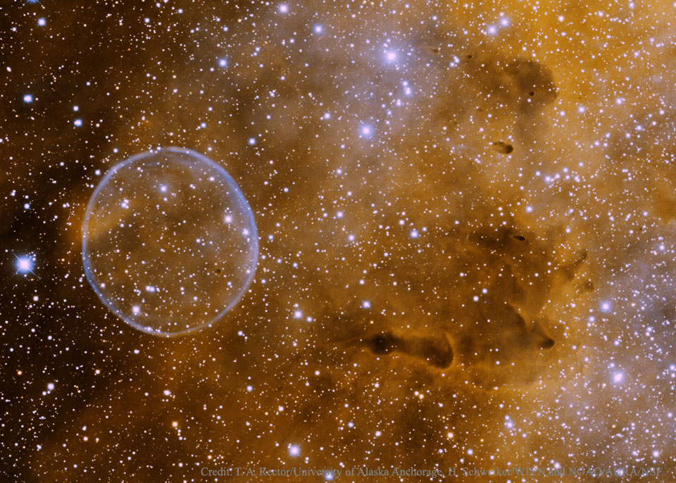 La nebulosa de la Burbuja de Jabón