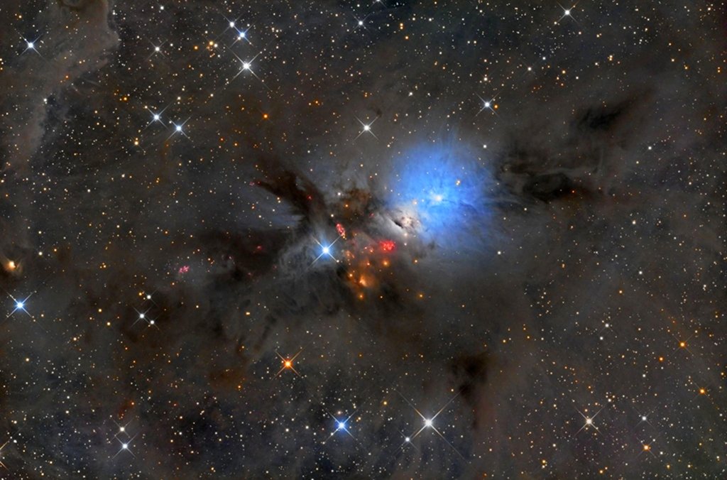 NGC 1333: la guardería estelar de Perseo
