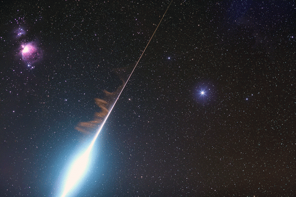 Resultado de imagem para asteróide colisao gif