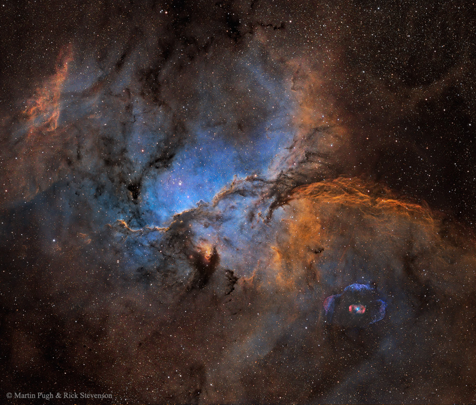 NGC 6188和NGC 6164