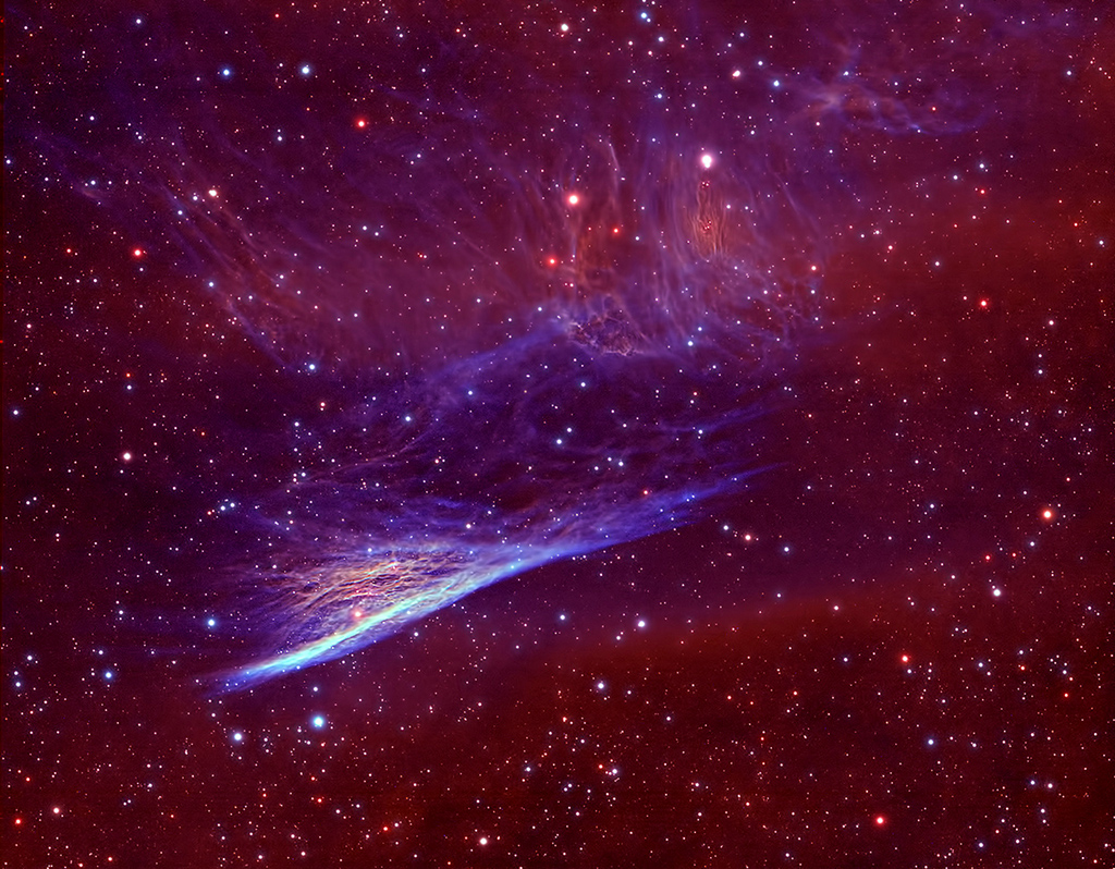 NGC 2736: la nebulosa del lápiz