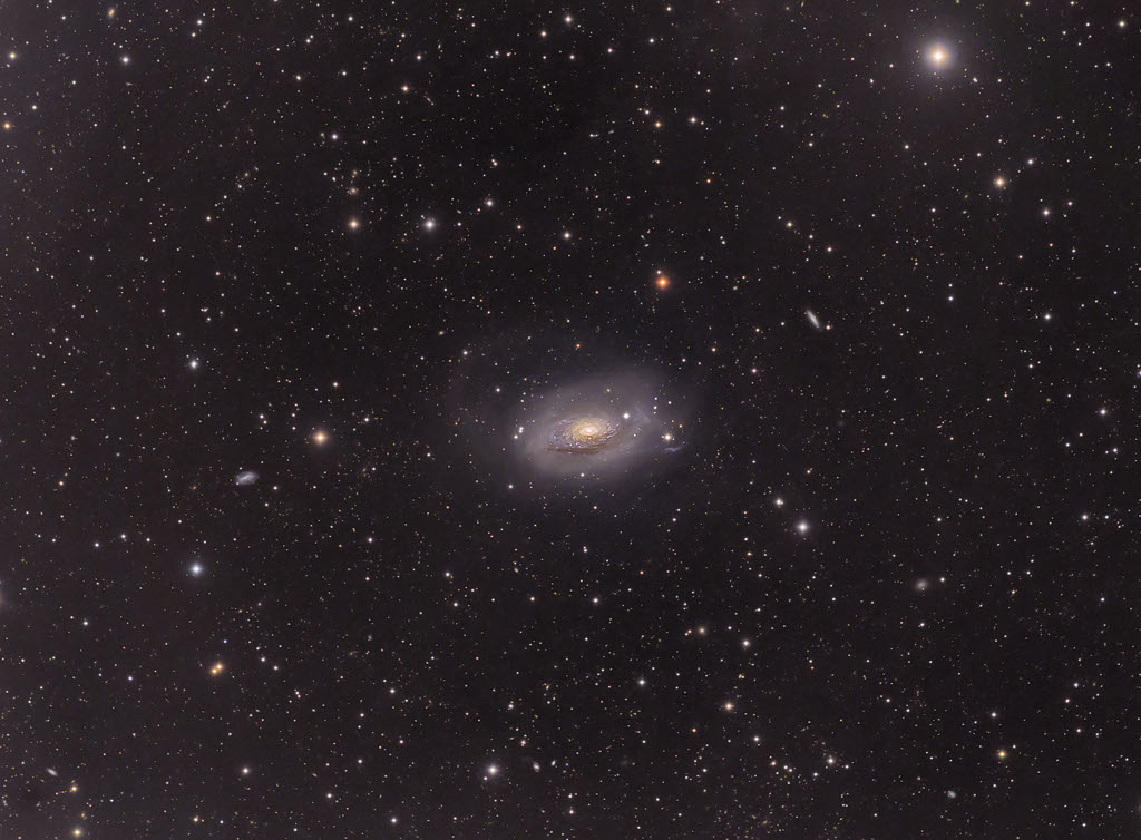 M63: la galaxia del Girasol