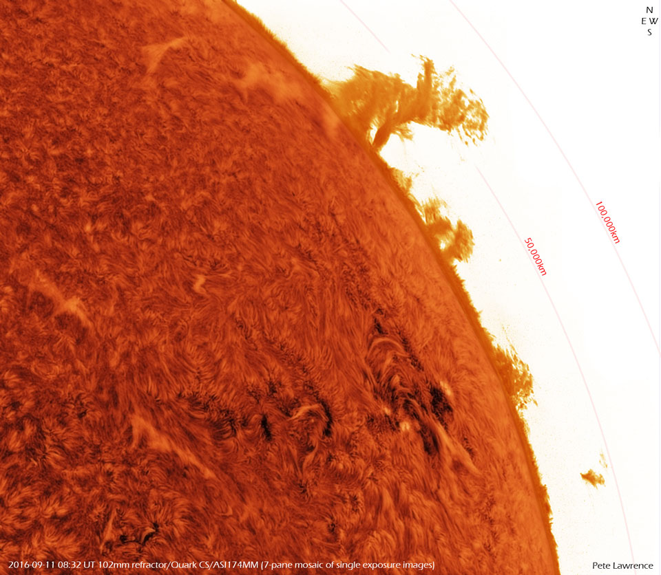 50.000 kilómetros sobre el Sol