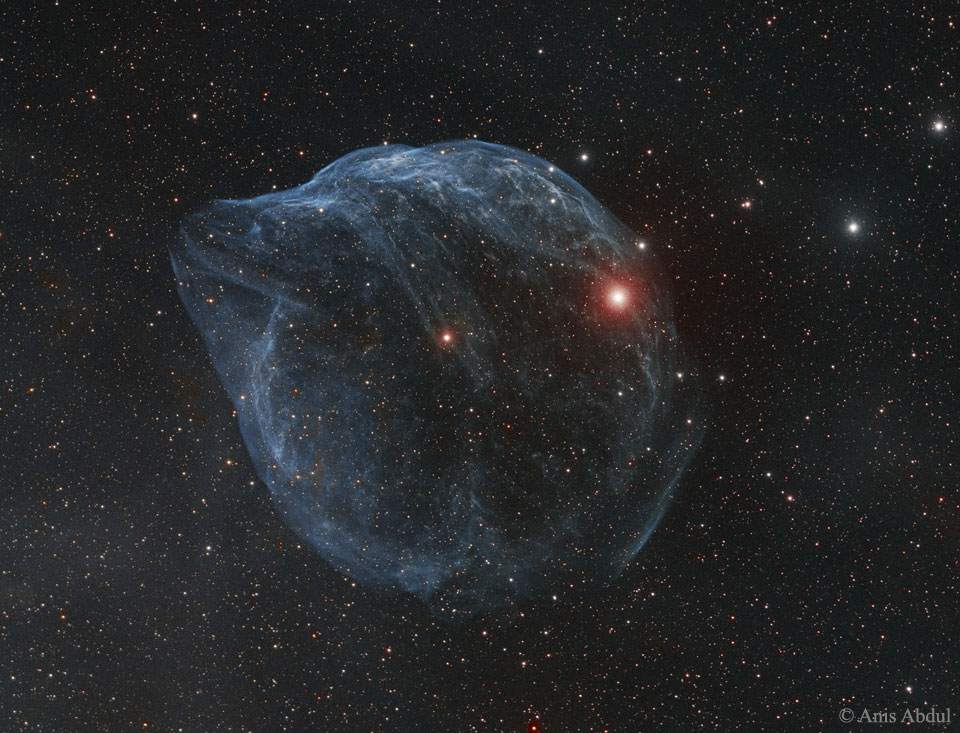 Sharpless 308: Burbuja de estrella