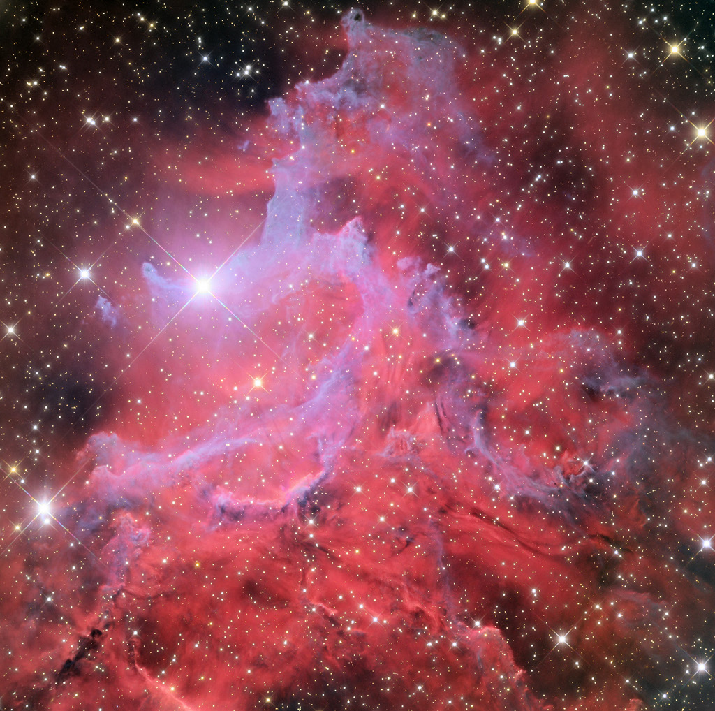 Nebulosa de la estrella flameante