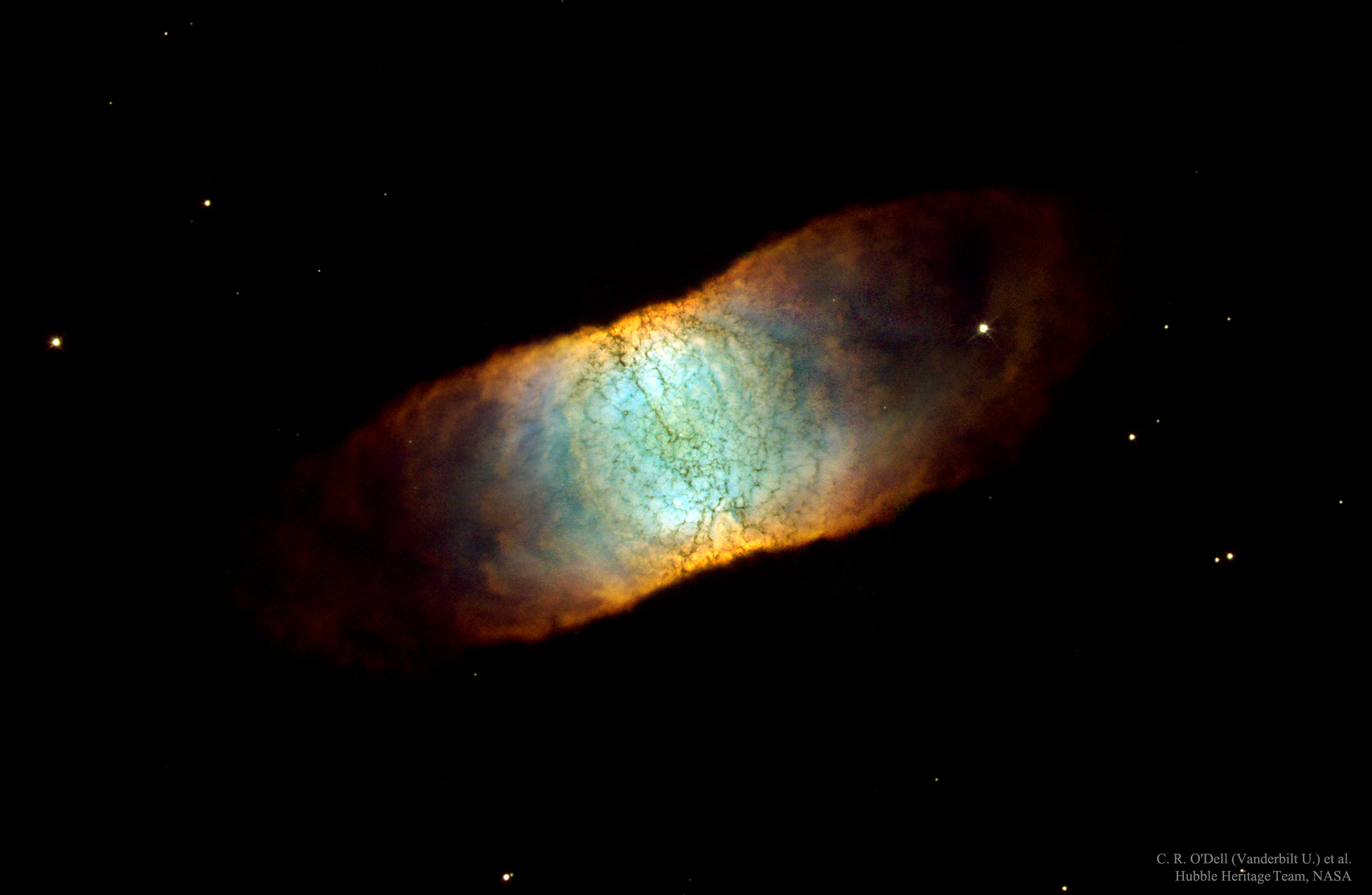 APOD: 2017 January 8 - IC 4406: A Seemingly Square Nebula