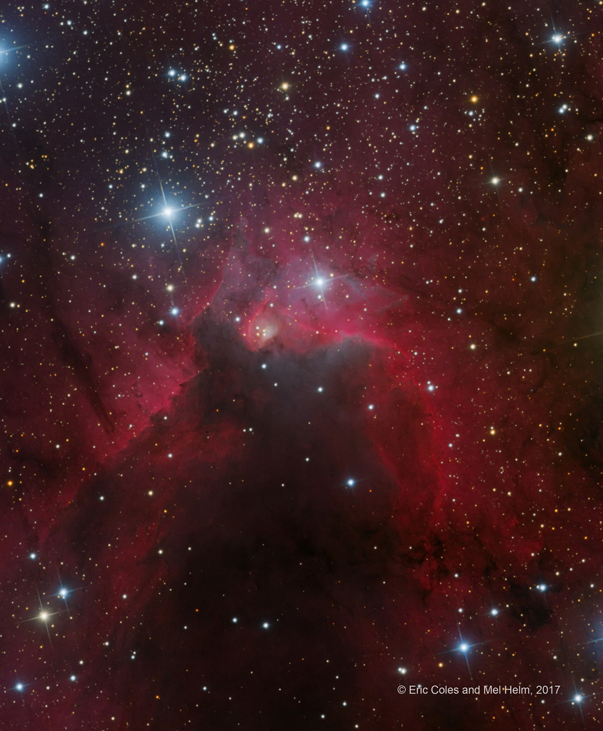 SH2-155:洞穴星云
