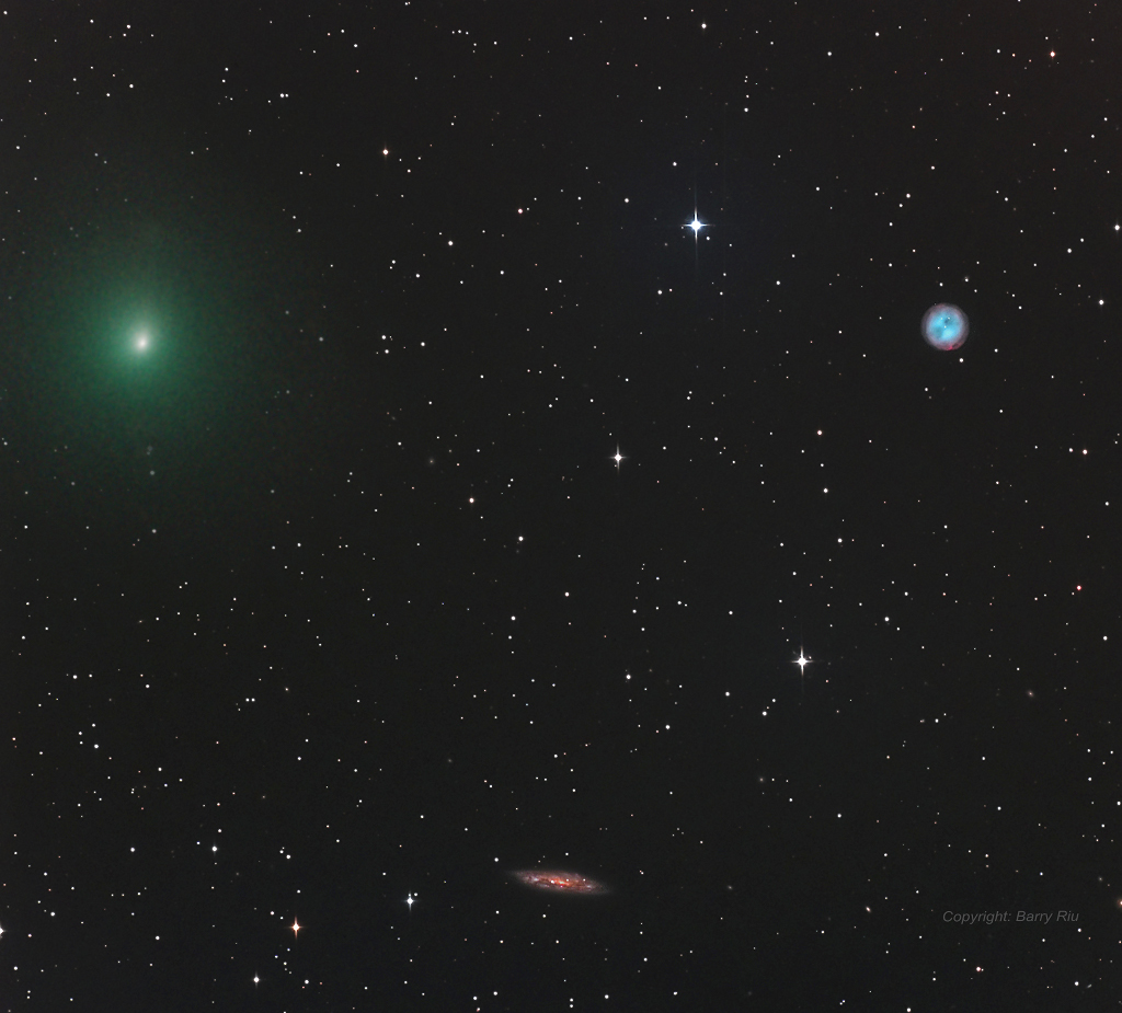 彗星，猫头鹰和银河系