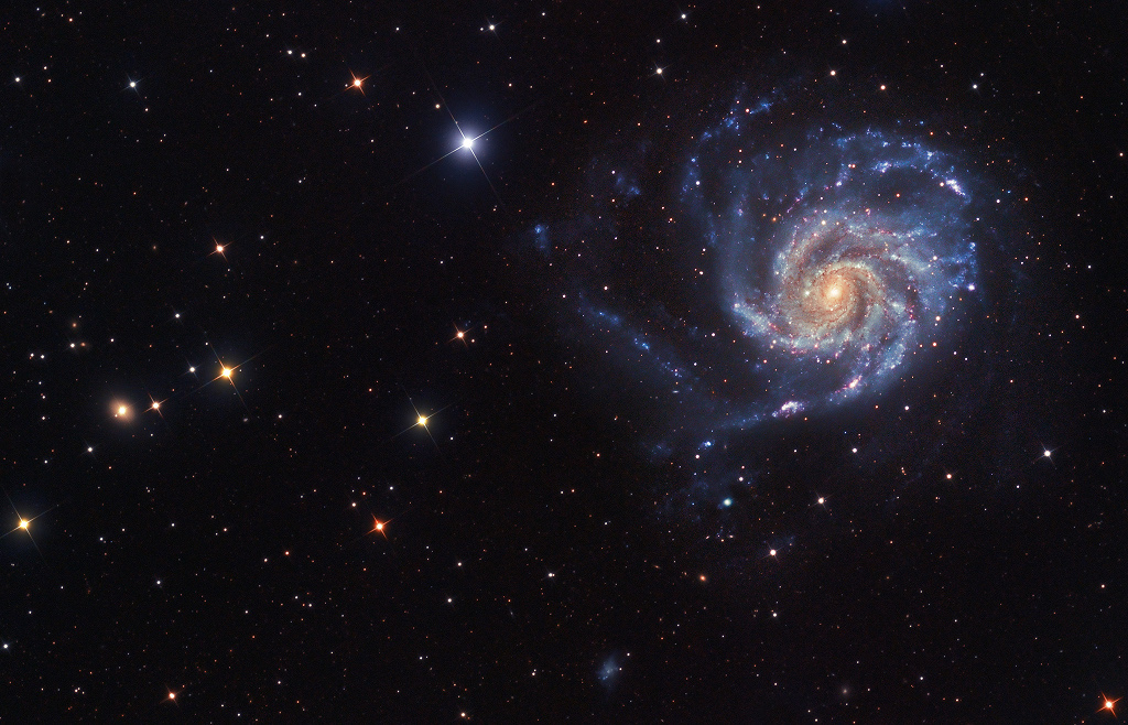 朝向M101的视图