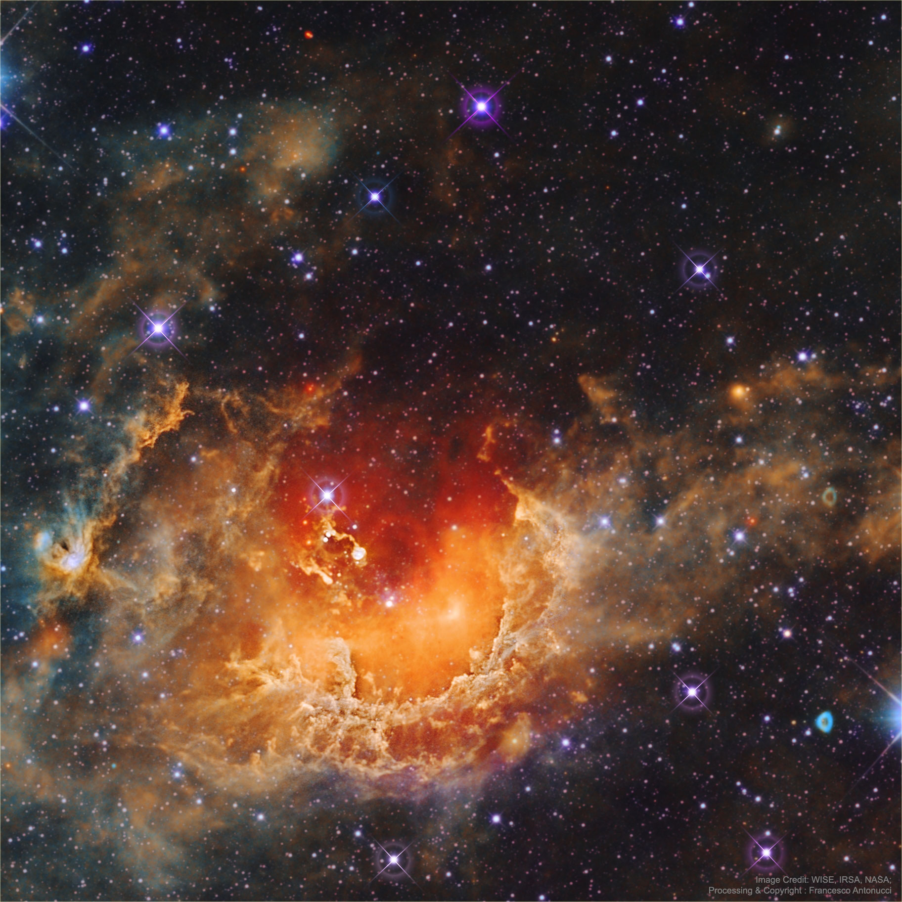 Astronomy Picture of the Day - Σελίδα 6 Ic410_WISEantonucci_1824