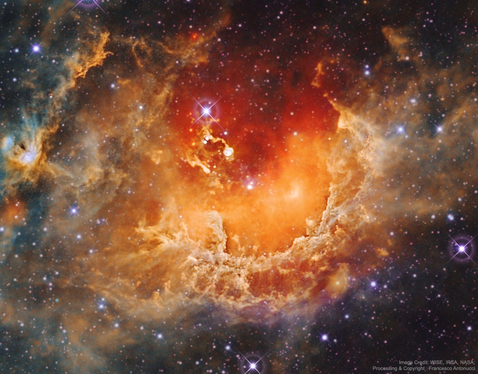 Formación de estrellas en la Nebulosa del Renacuajo
