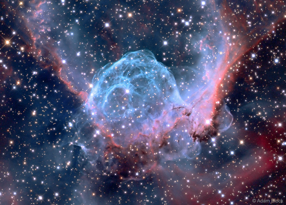 Nebulosa de emisión Casco de Thor