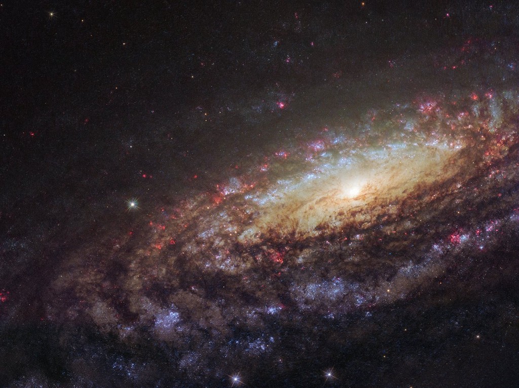 Primer plano de NGC 7331