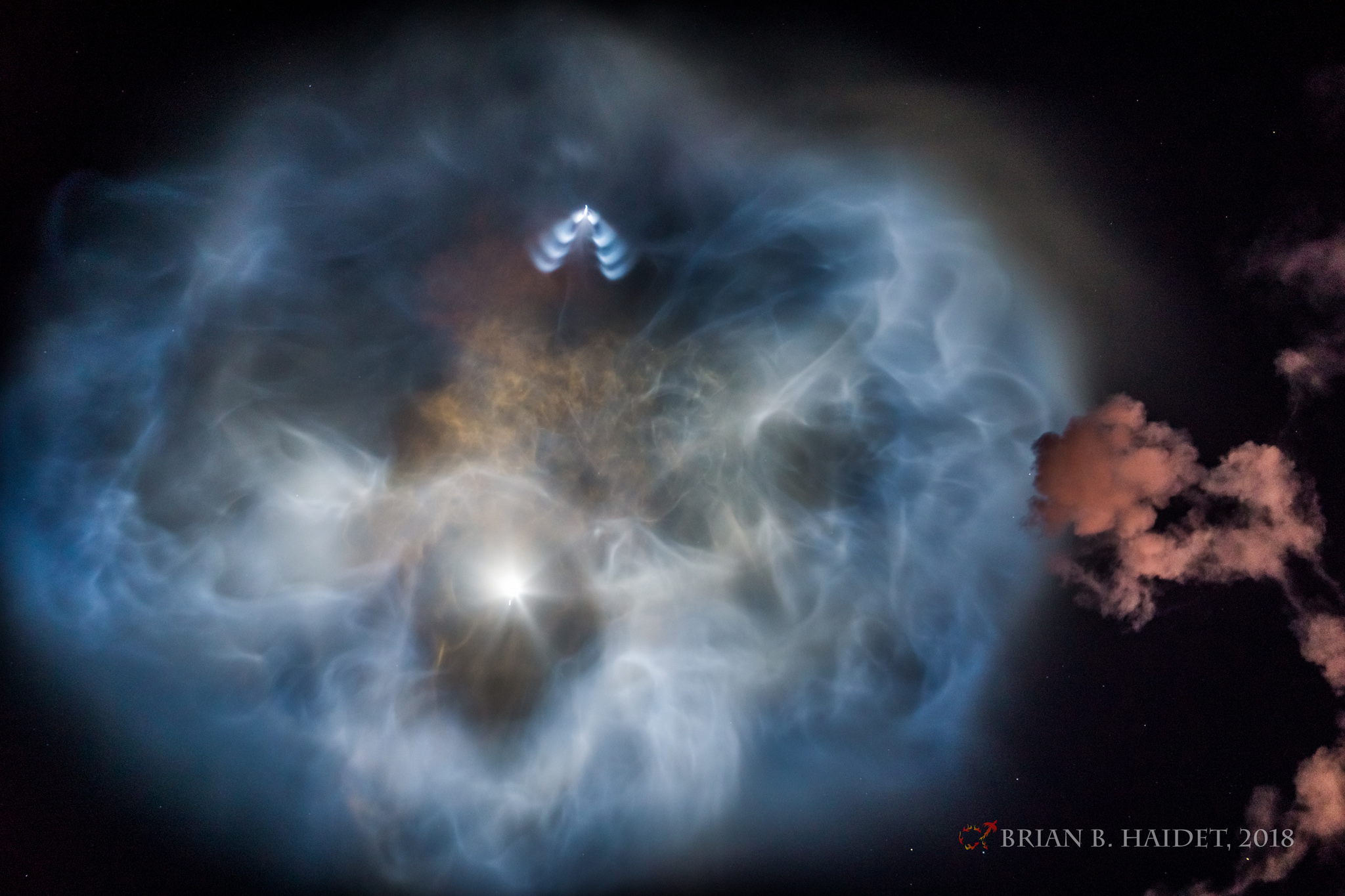 APOD: 2018 October 12 - The Falcon 9 Nebula