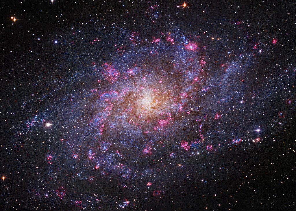 M33的氢云