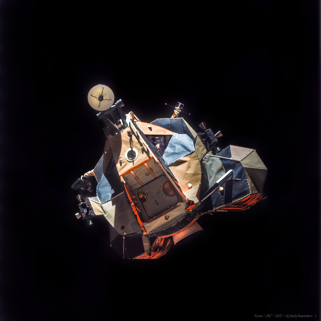 Apollo 17's lunar module