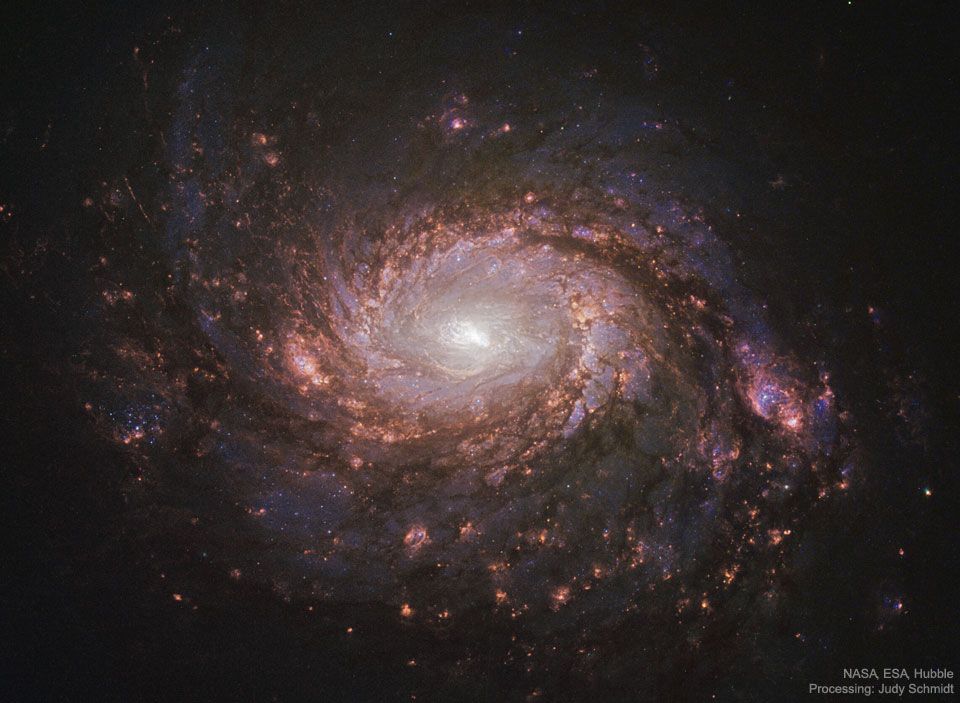 M77:具有活动中心的螺旋星系