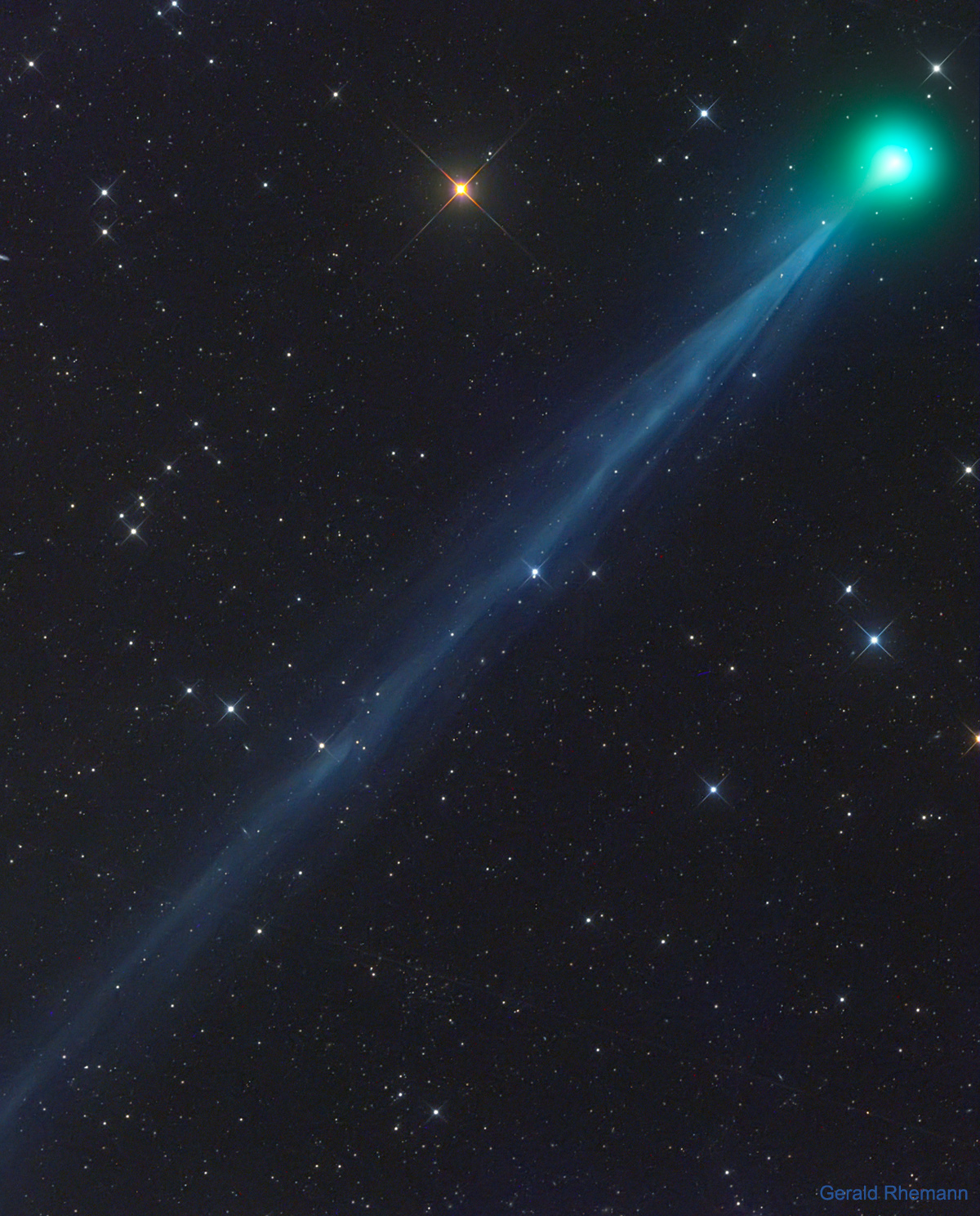 the christmas comet 2020 nasa Apod 2020 April 29 The Ion Tail Of New Comet Swan the christmas comet 2020 nasa