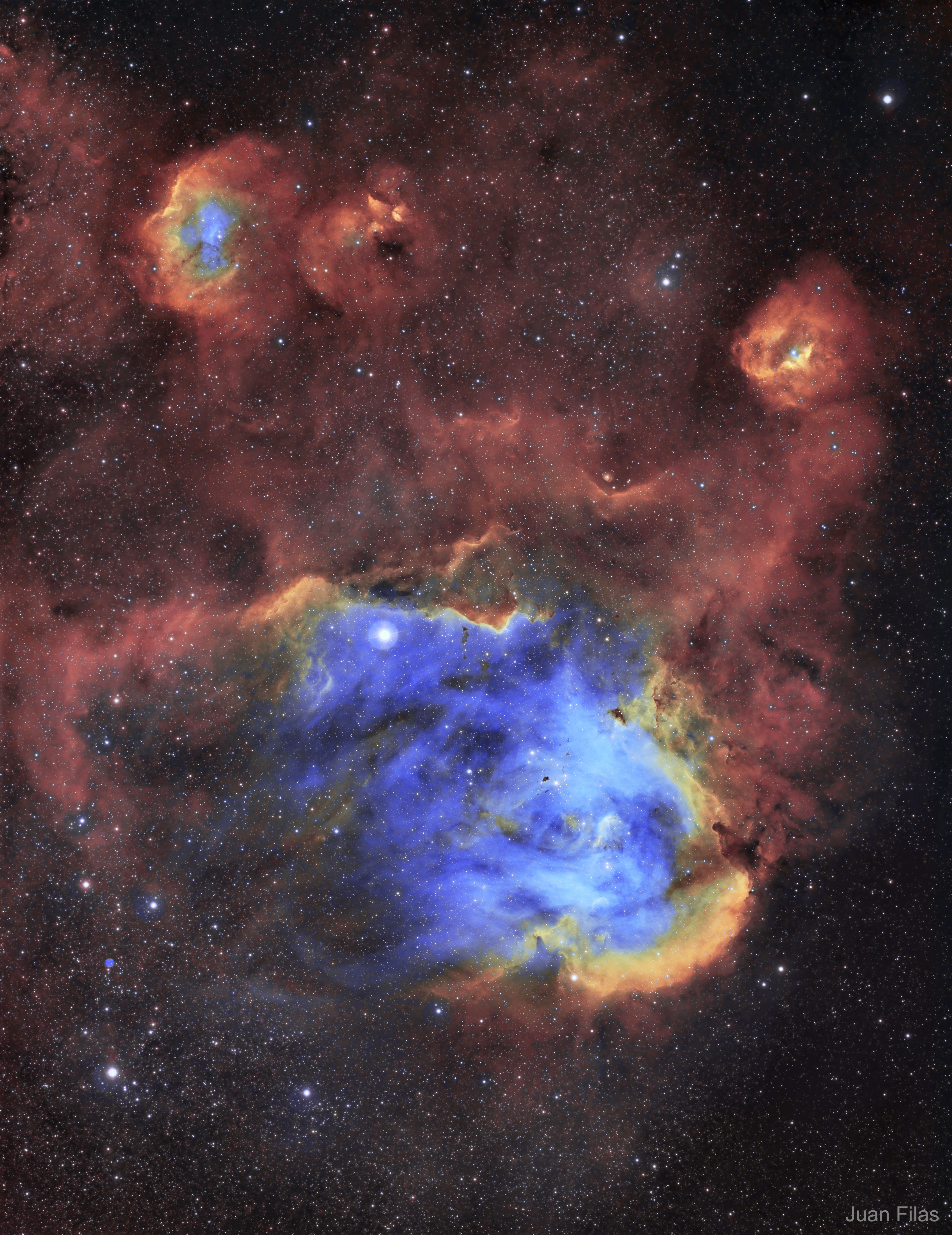 【每日天文】IC 2944:小鸡星云