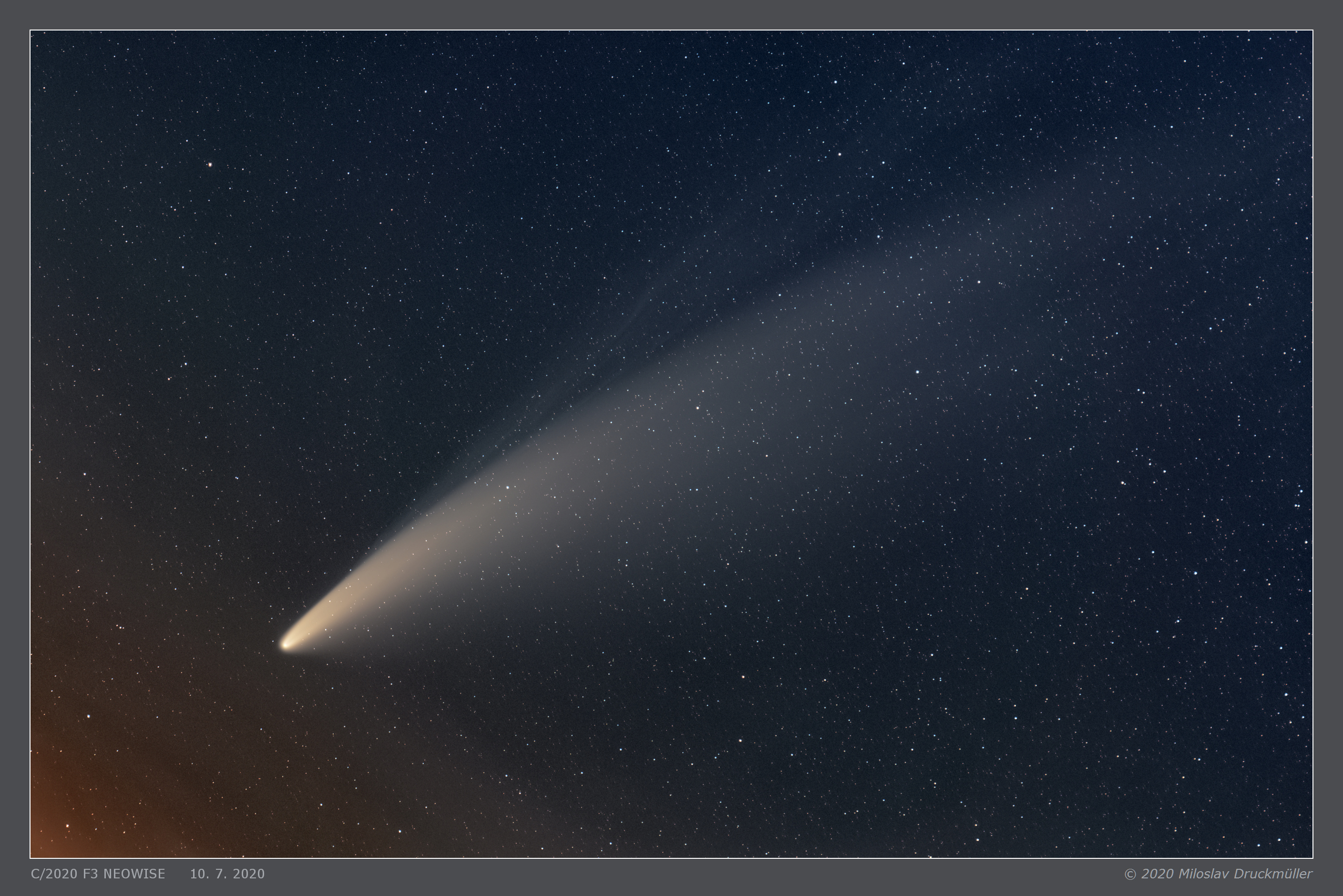 Apod 2020 July 11 The Tails Of Comet Neowise