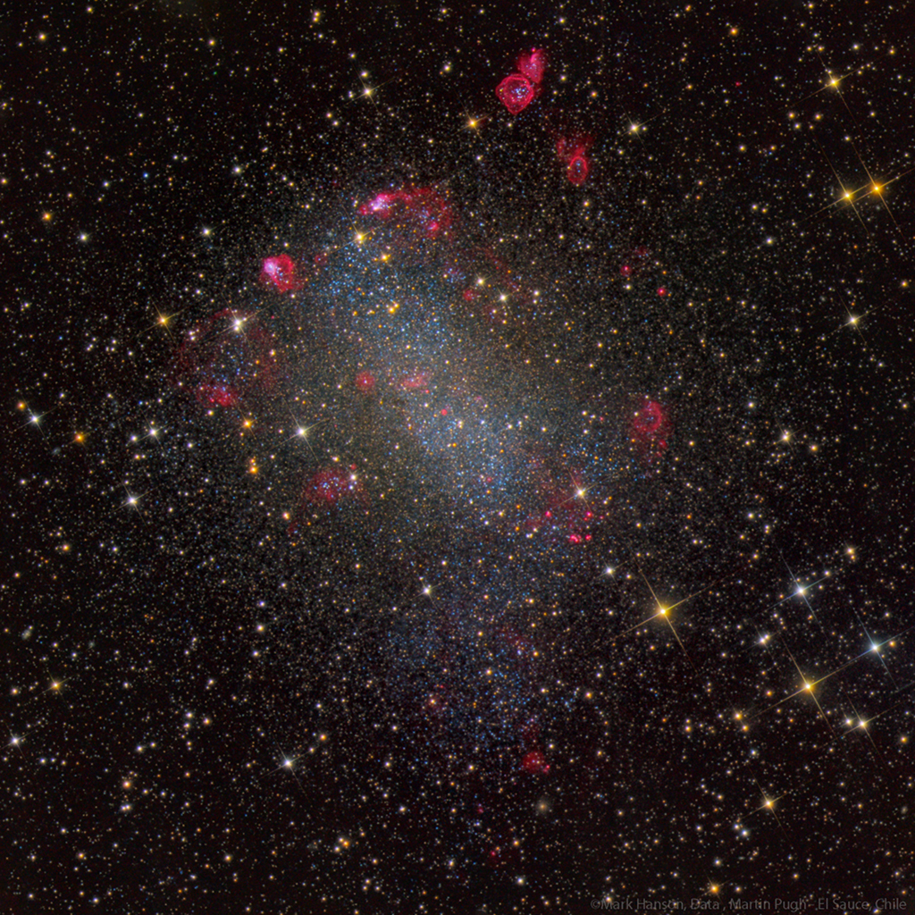 2020年11月28日:NGC 6822: 巴纳德星系-（NGC 6822: Barnard's Galaxy）