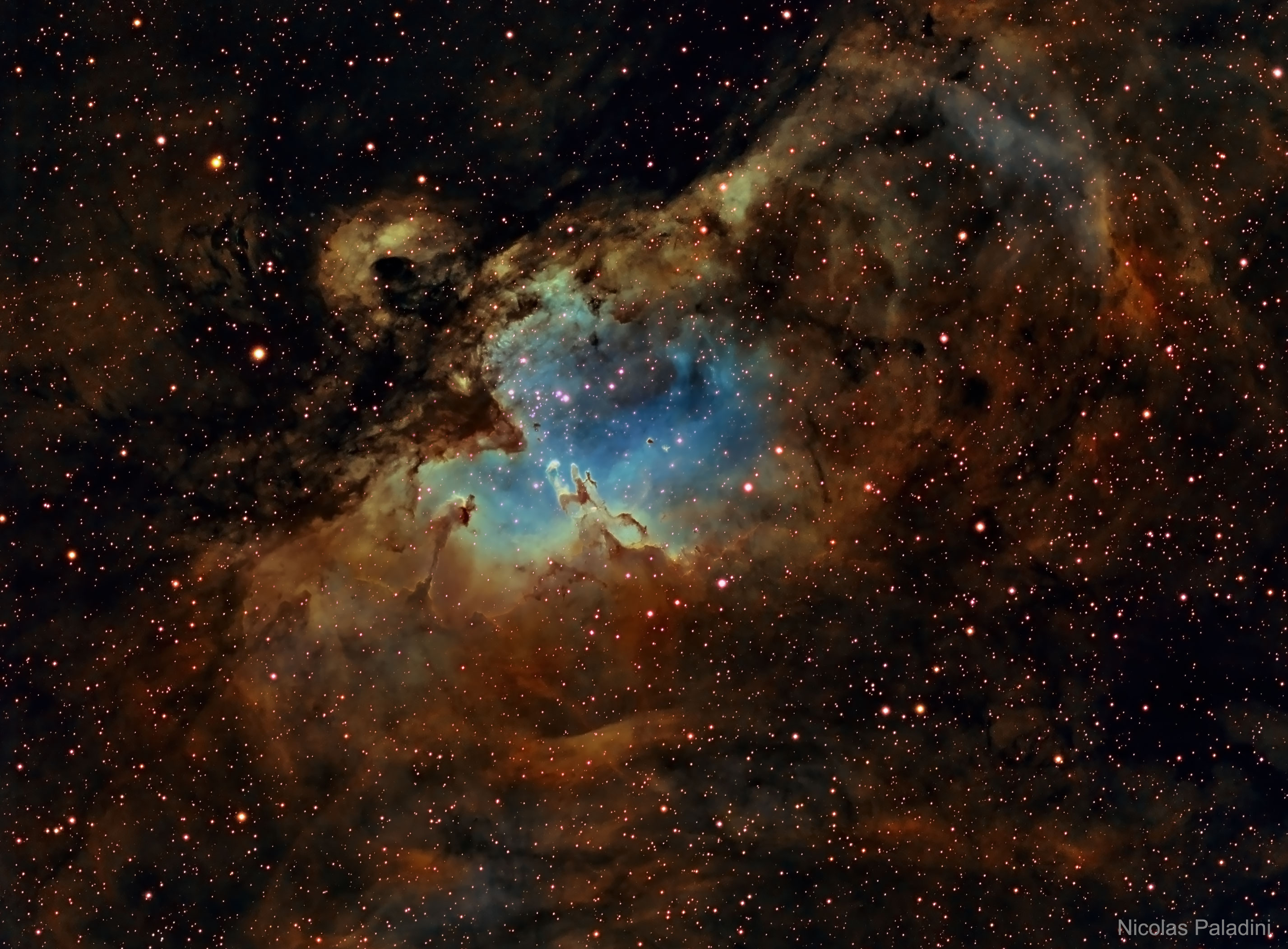APOD 28 December 2020 M 16 In En Rondom De Adelaarsnevel APOD 28 December 2020 M 16 In En Rondom De Adelaarsnevel
