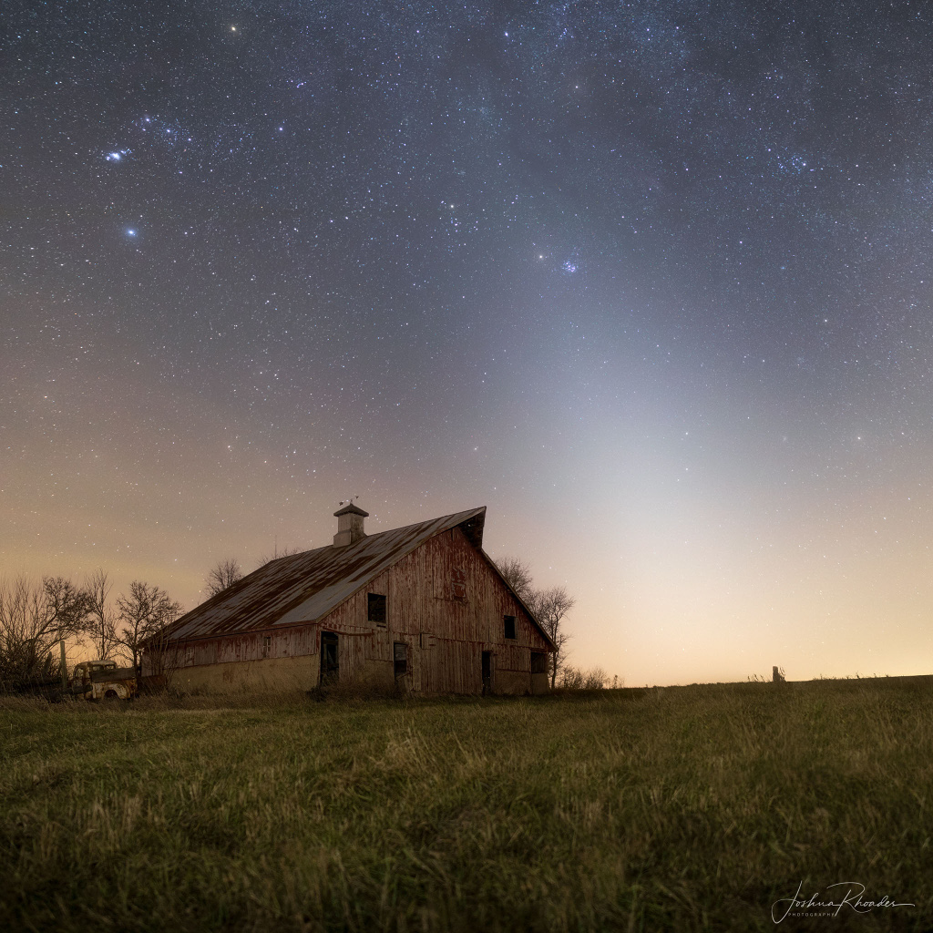 Zodiacal Light and Mars