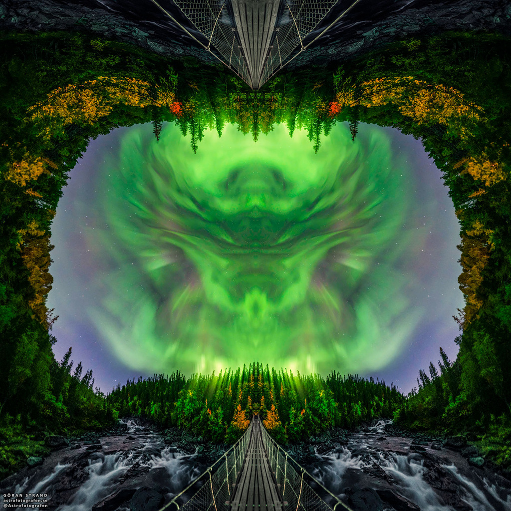 9 SCIENCE ASTRONOMY A Rorschach Aurora