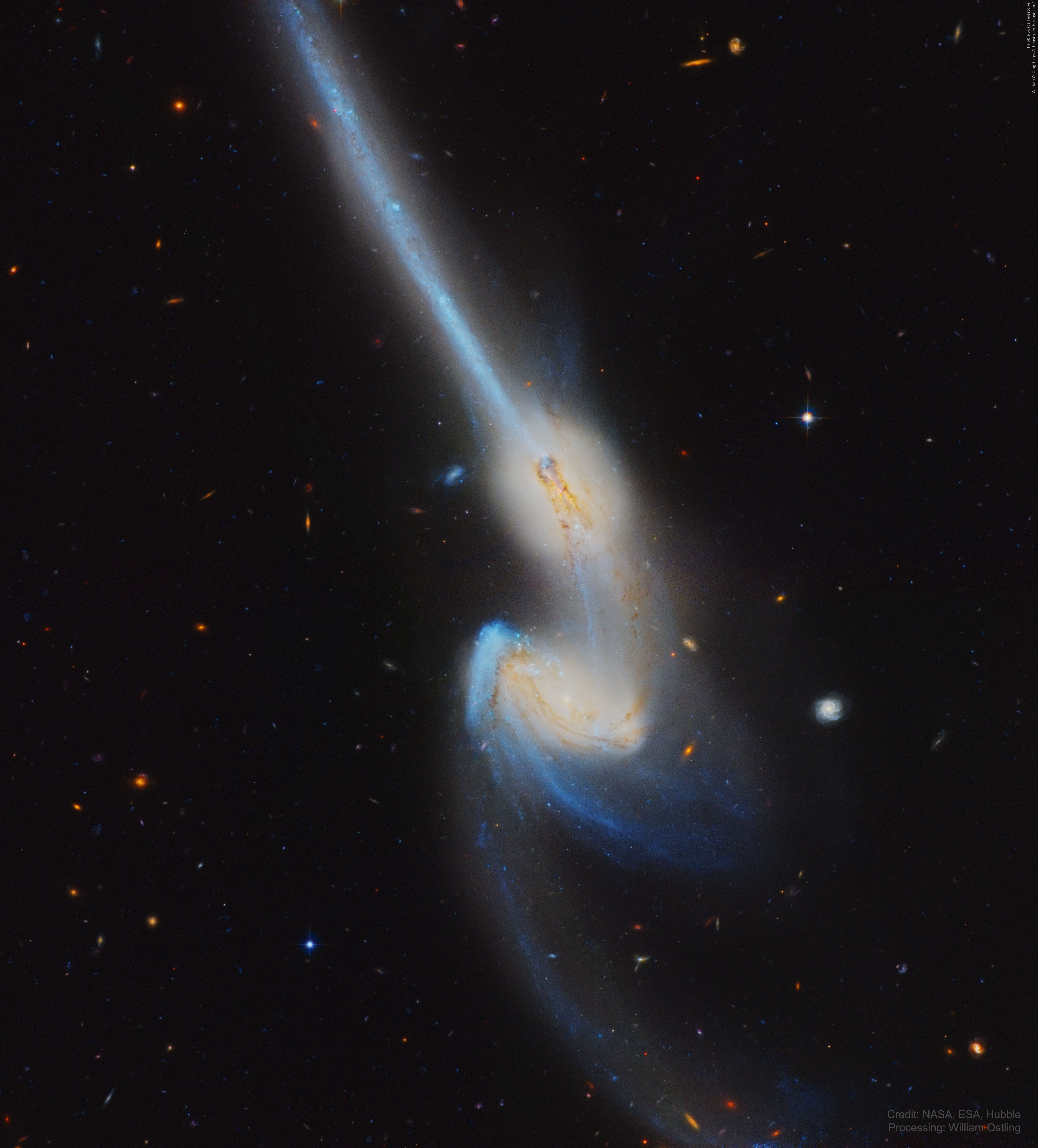 ngc4676:当老鼠碰撞