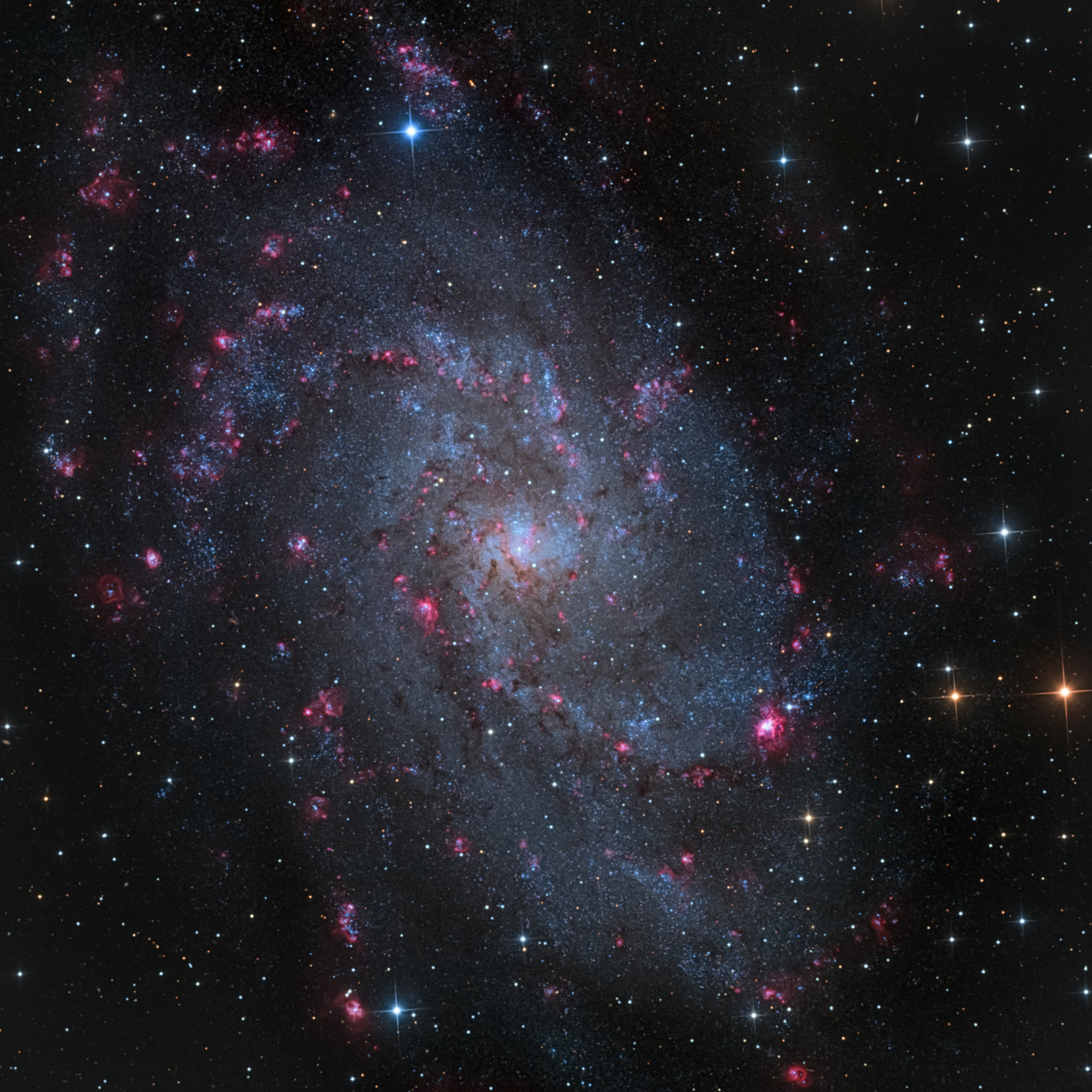 M 33 - Galaxie du Triangle M33_PS1_CROP_INSIGHT2048