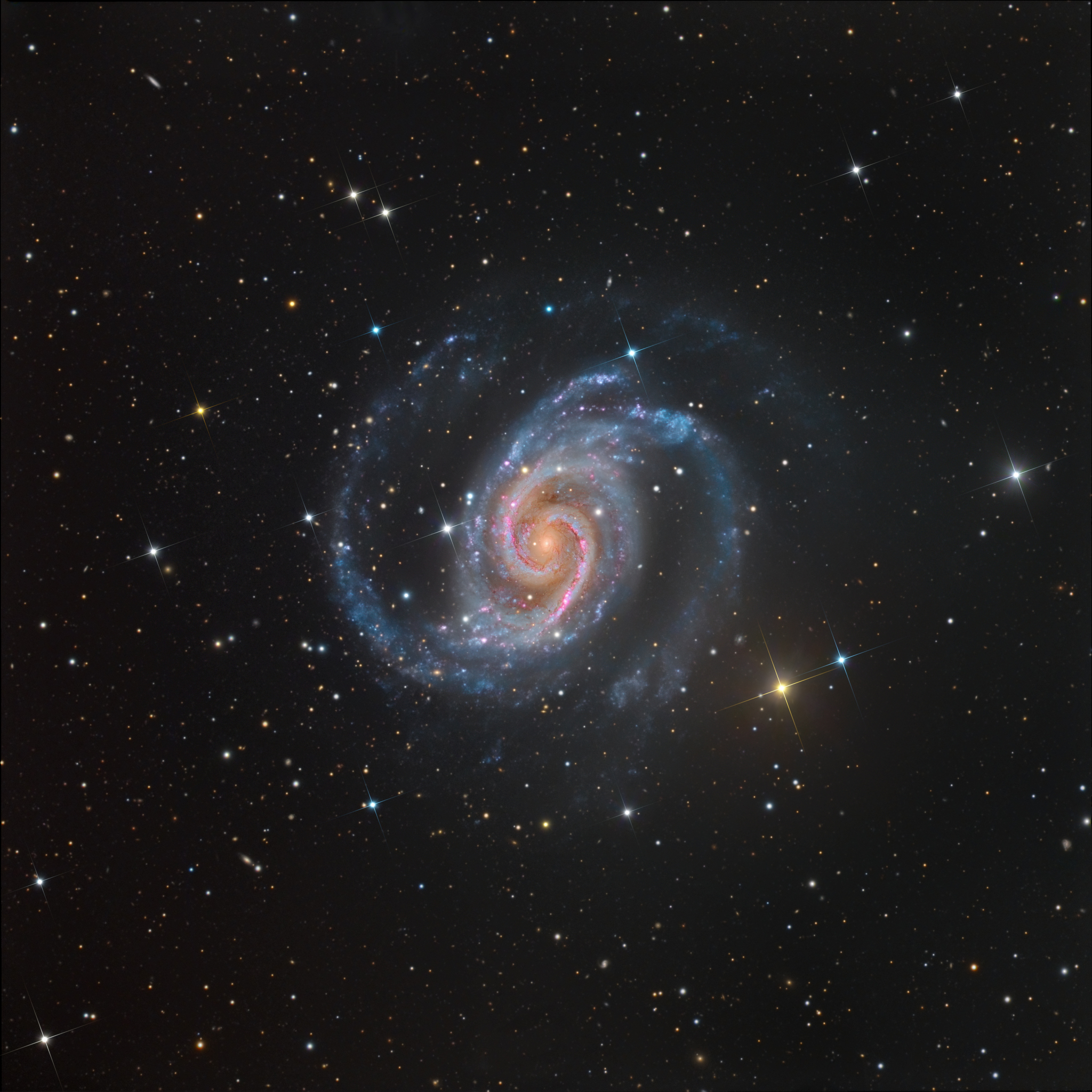 NGC 1566:西班牙舞者螺旋星系
