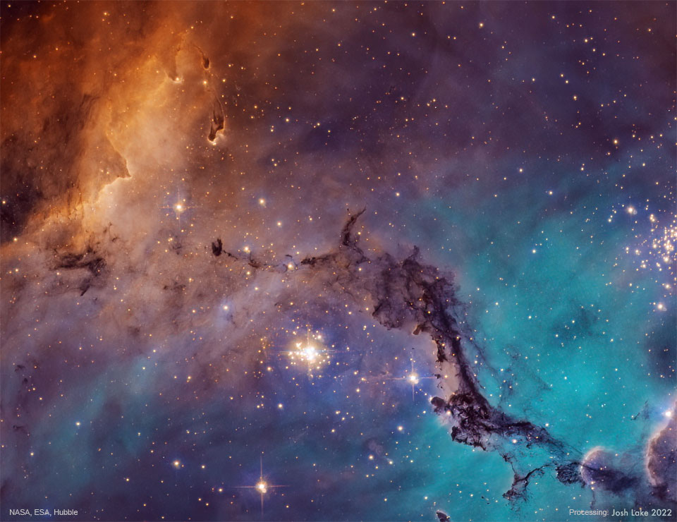 N11: Nubes estelares de la LMC