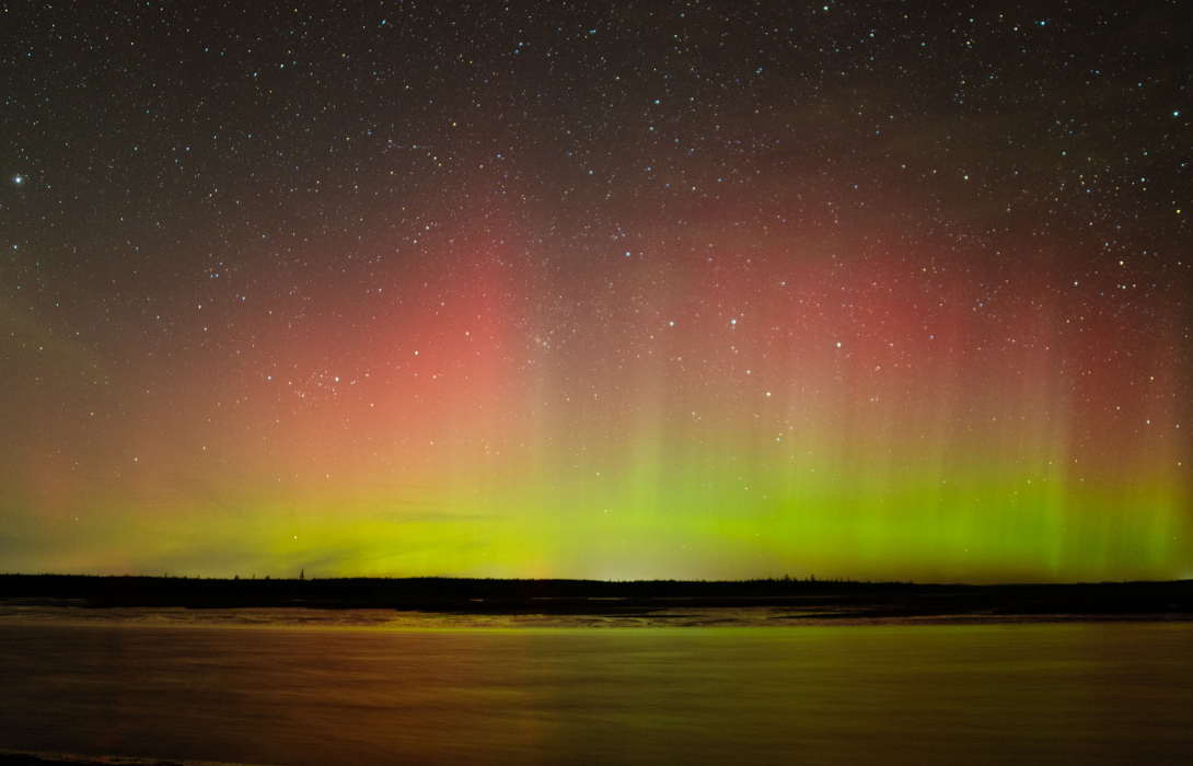 Aurora boreal de Nueva Escocia