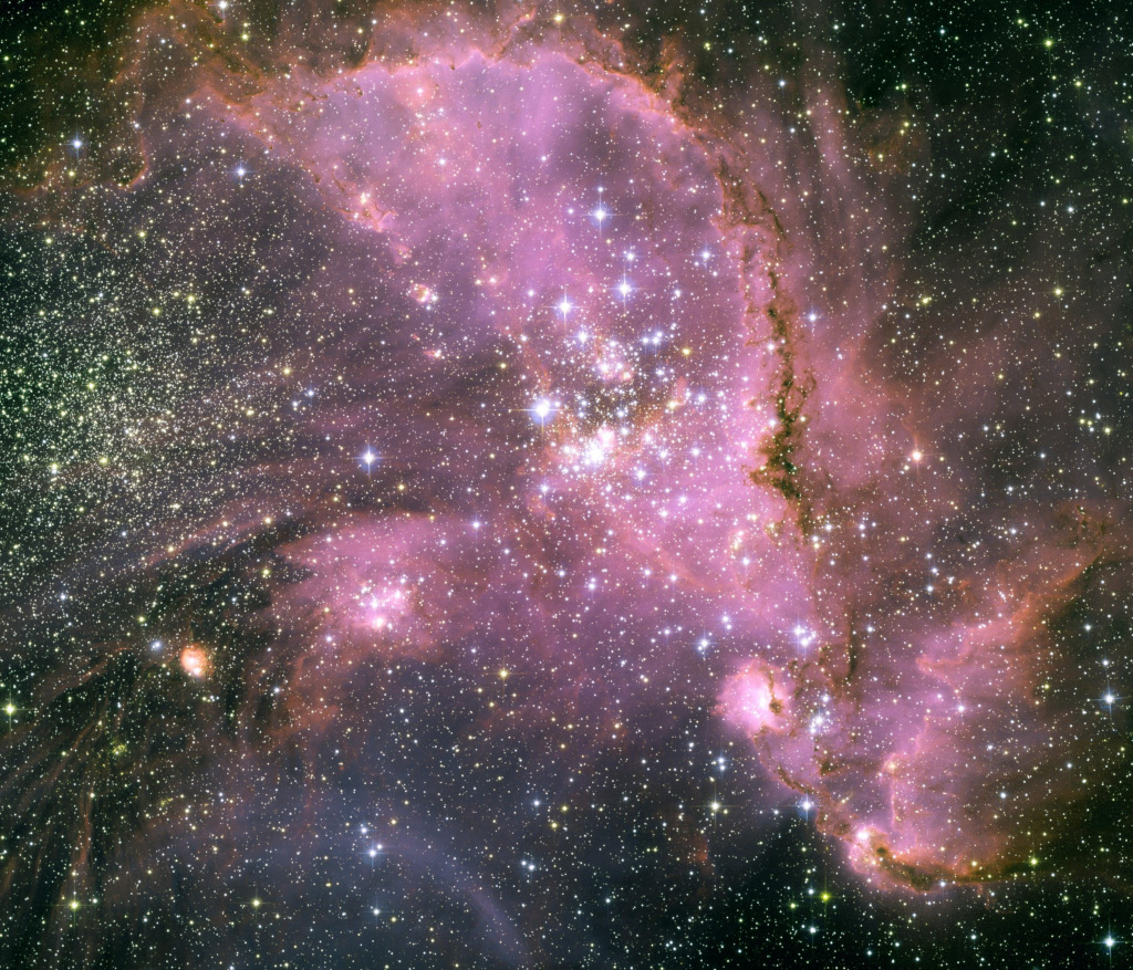 NGC 346 的年轻恒星