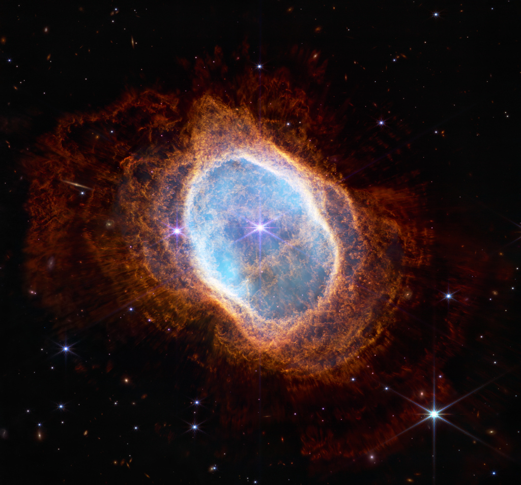 Nebulosa del Anillo Sur de Webb