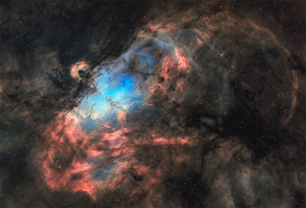 Portrait of the Eagle Nebula