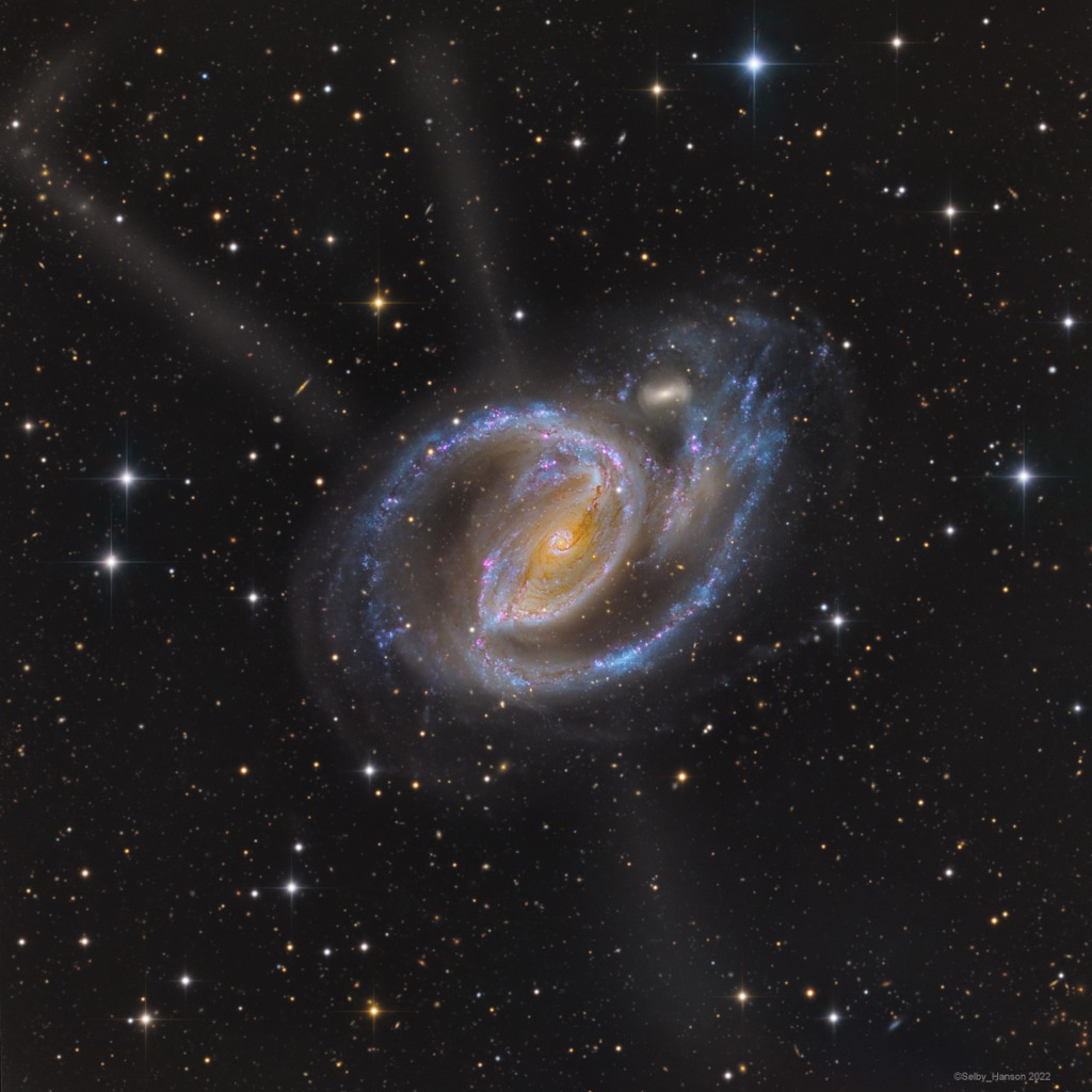 In the Arms of NGC 1097