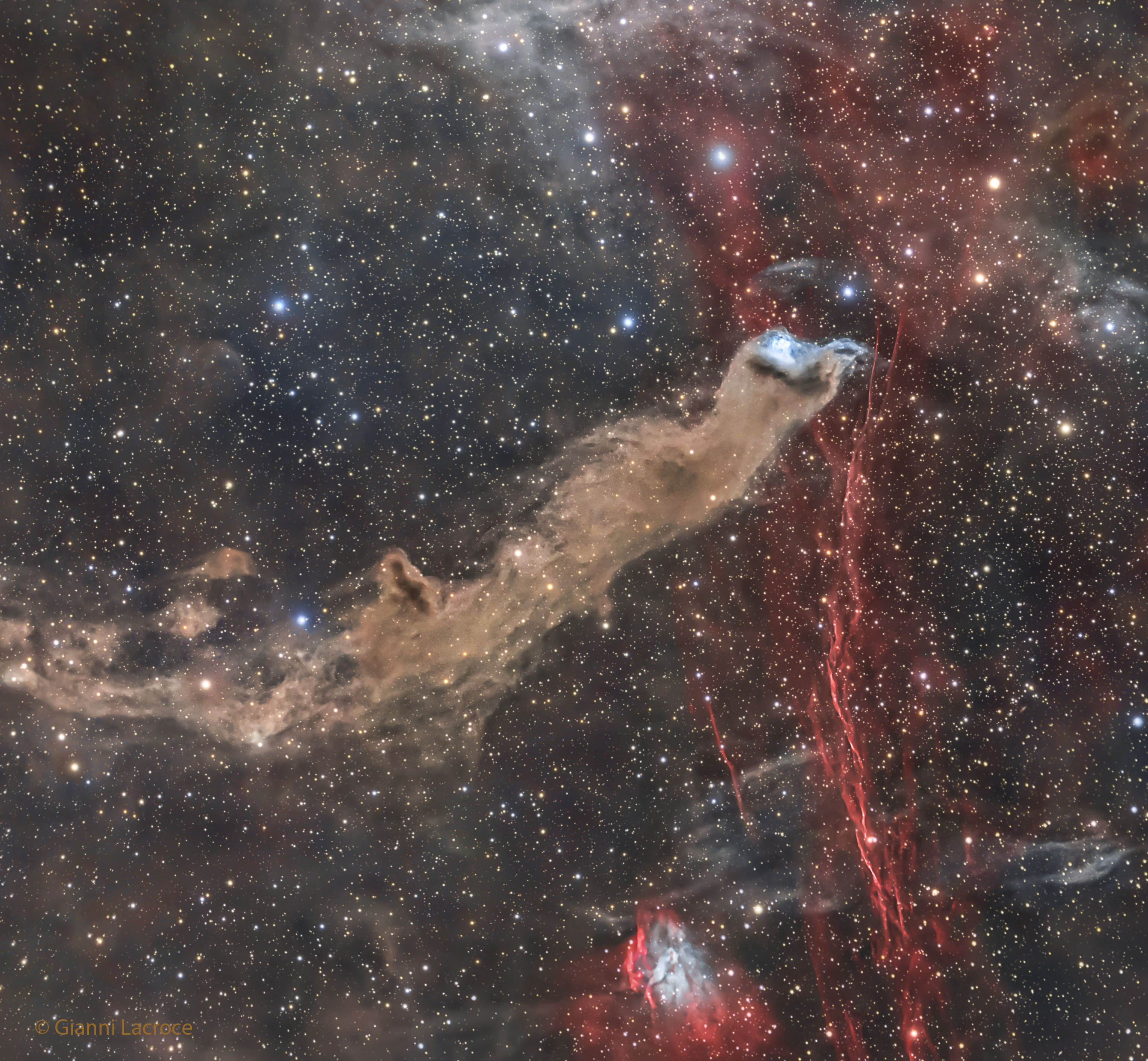 Wolf's Cave Nebula