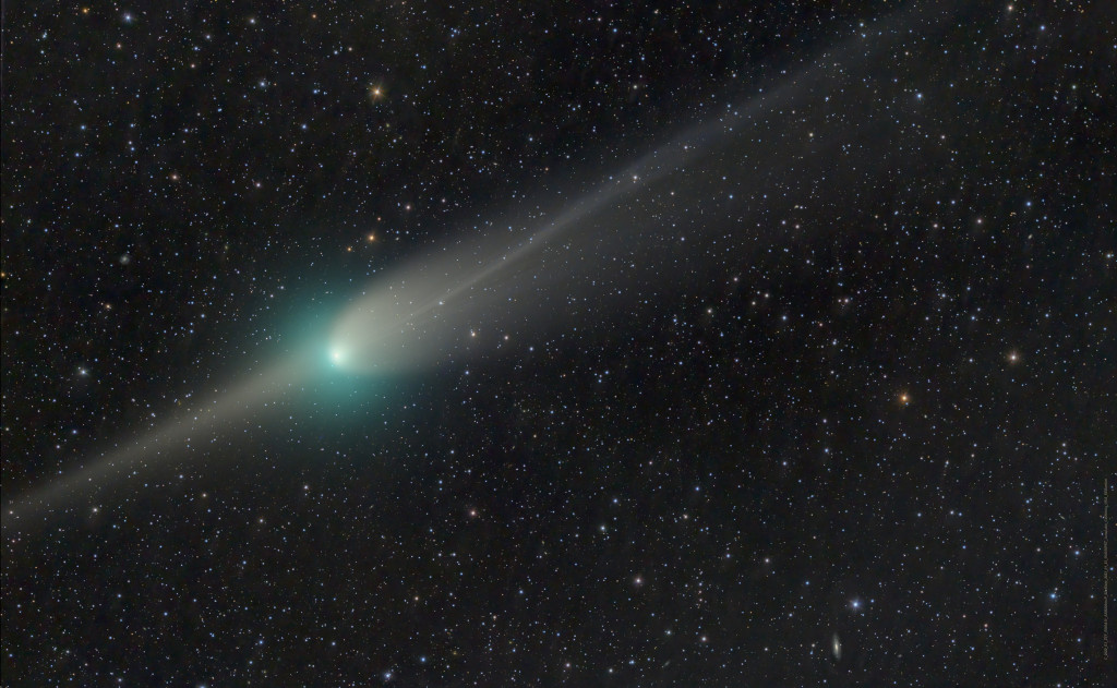 每日星空：彗星ZTF:轨道平面交叉
