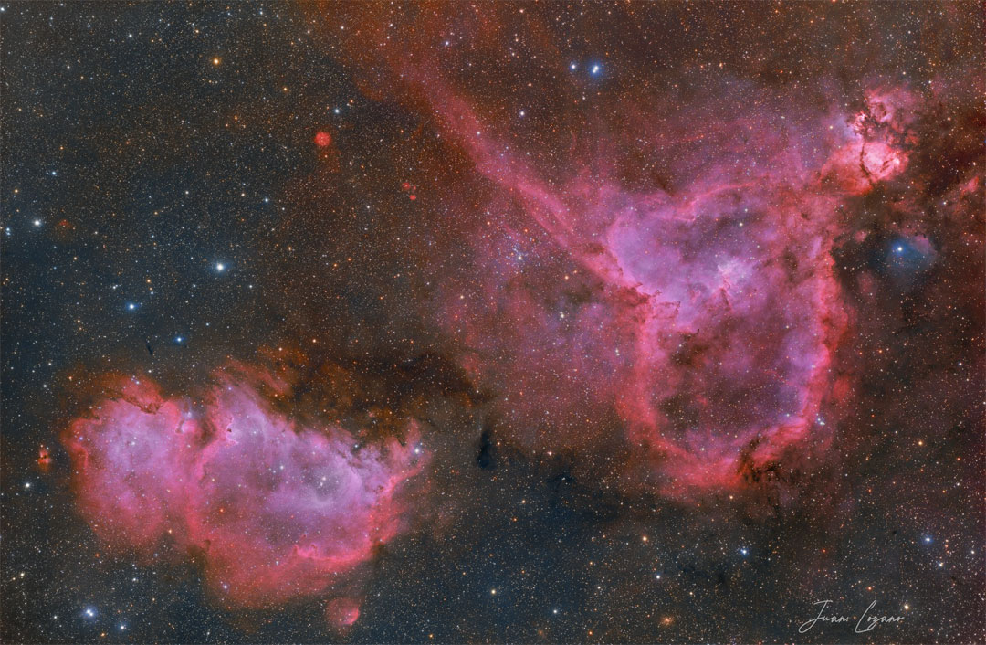 The Heart and Soul Nebulas
