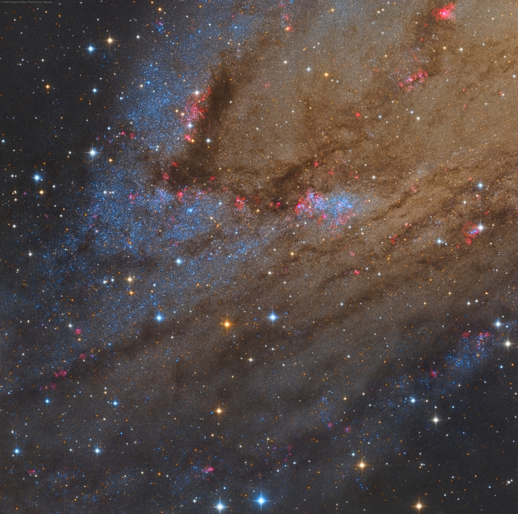 NGC 206 and the Star Clouds of Andromeda