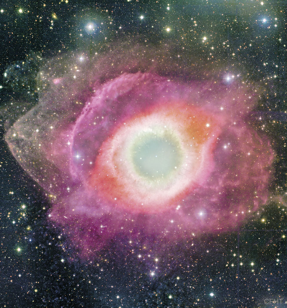 La nebulosa de la Hélice desde CFHT