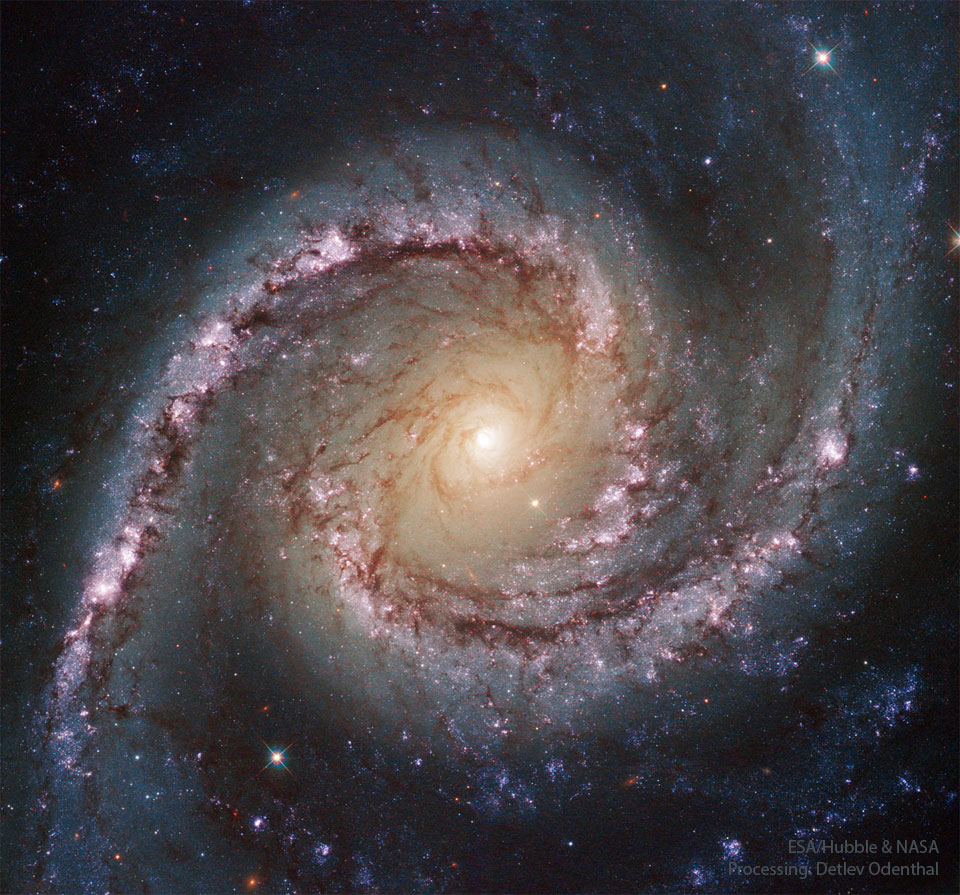 La galaxia espiral Bailarina Española