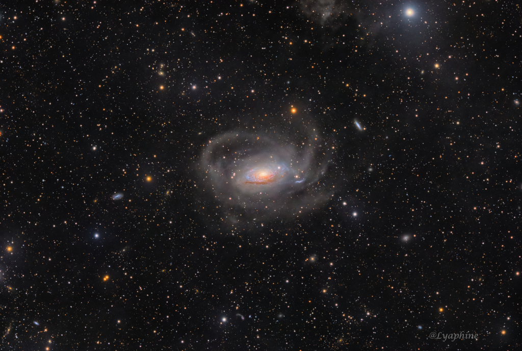 Galaxia espiral rizada M63