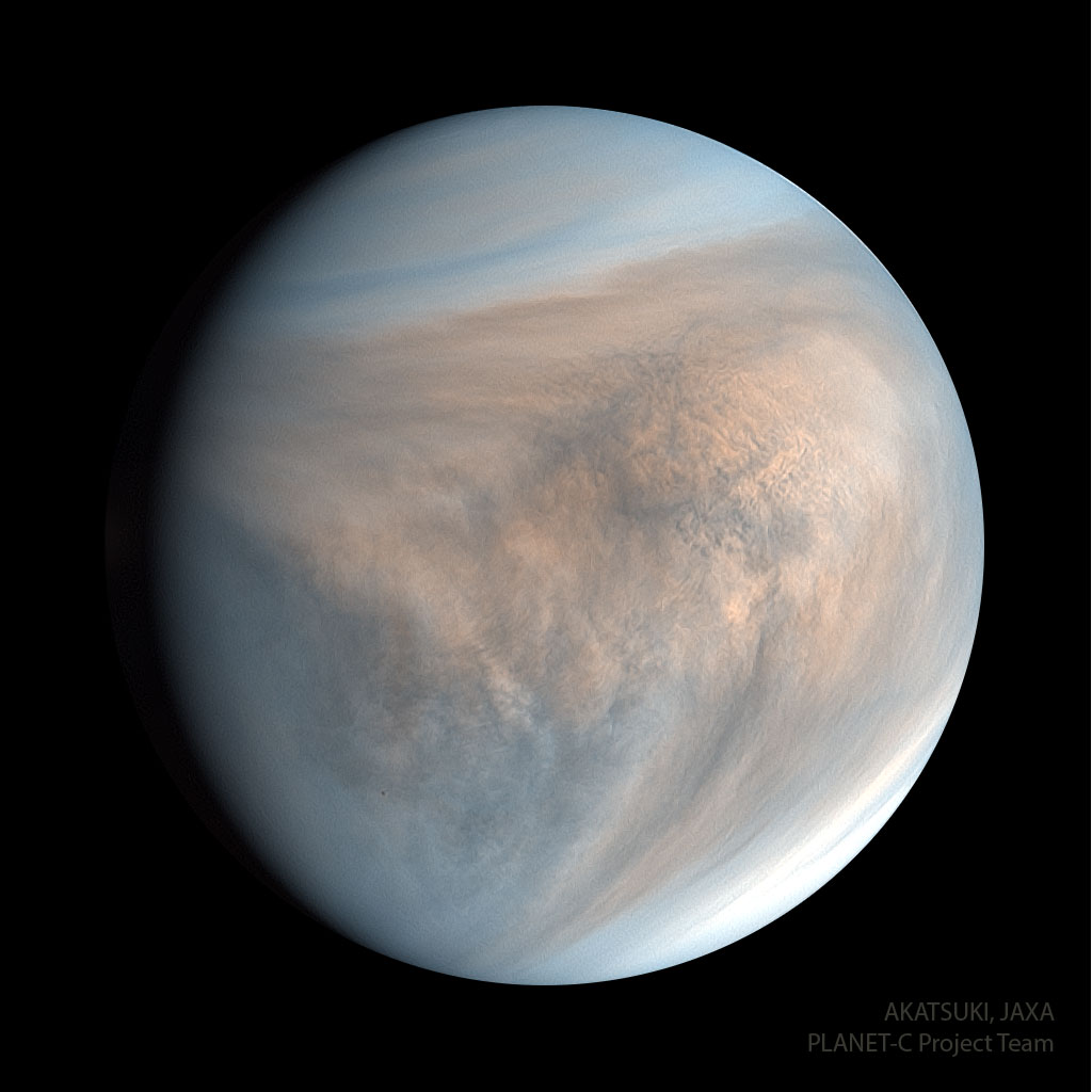 Venus en ultravioleta desde Akatsuki