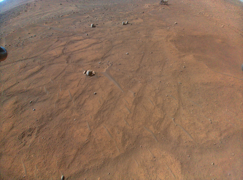 Five Meters over Mars