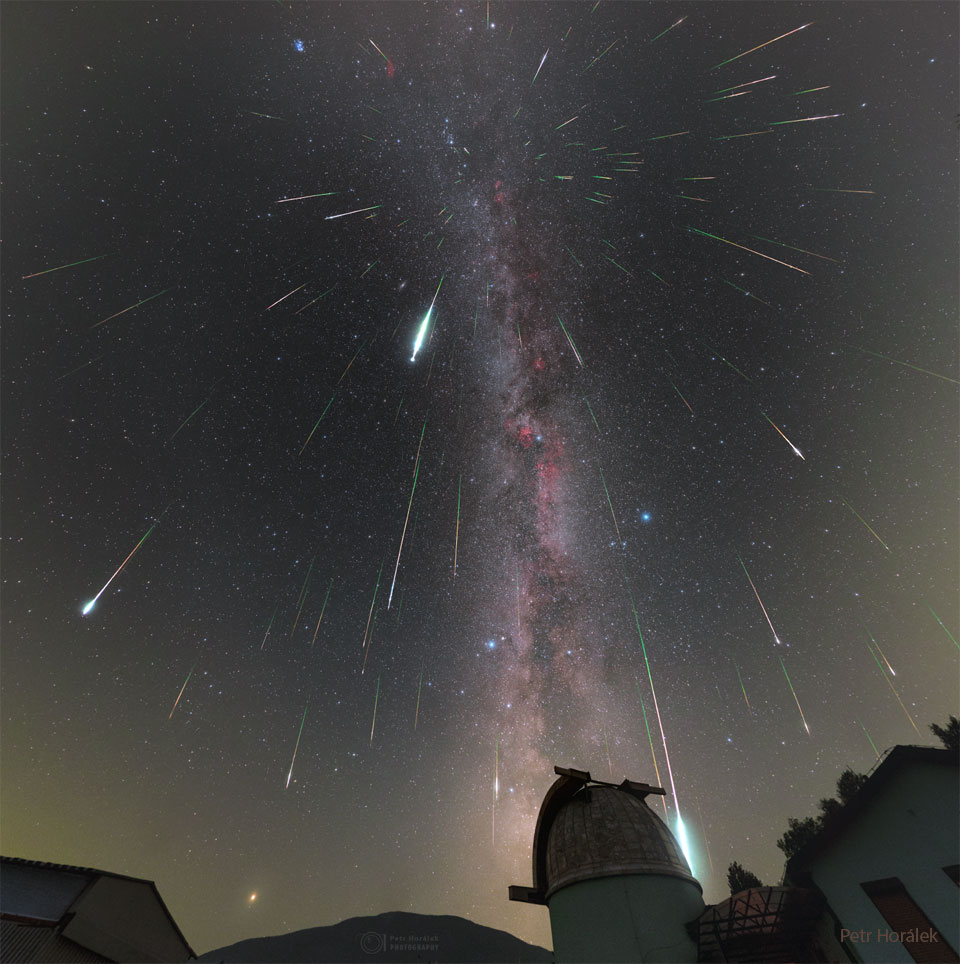Lluvia de meteoros: Perseidas de Perseo